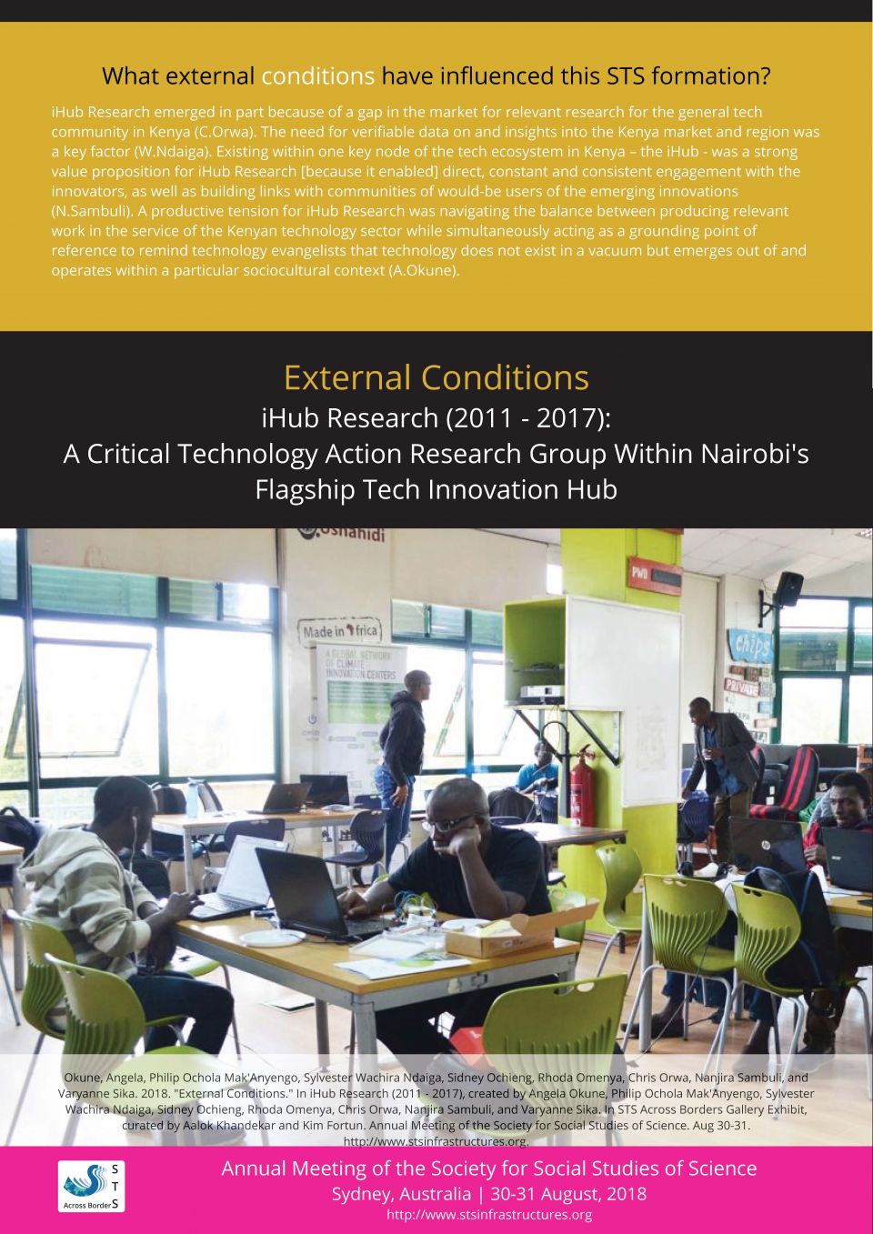 iHub External Conditions