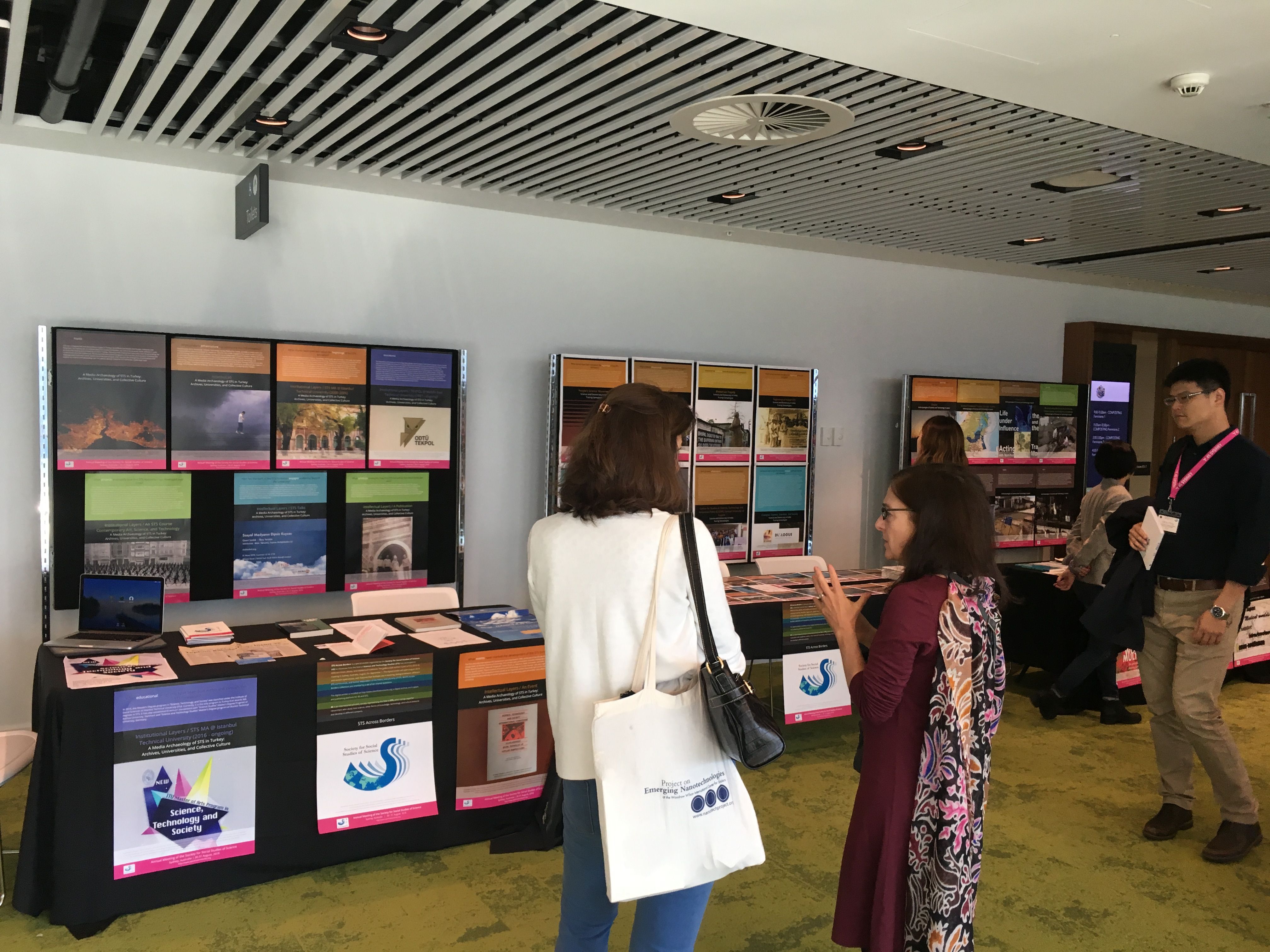STS Across Borders Gallery Exhibit at 4S 2018 in Sydney, Australia