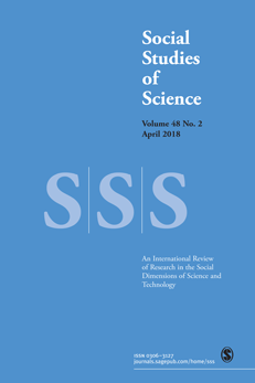 Social Studies of Science cover Image