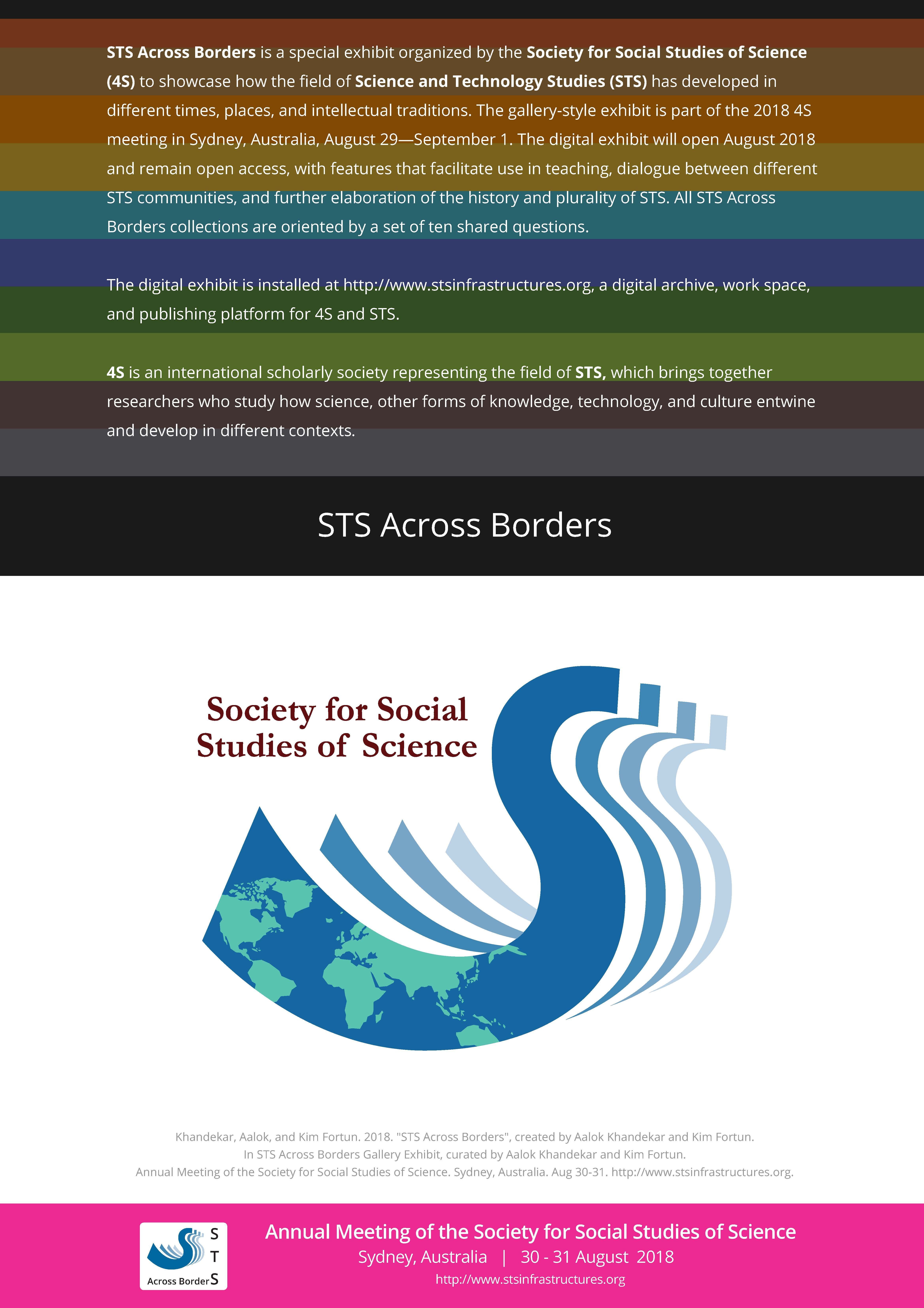 STS Across Borders Cover Posters